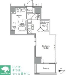 アローズ南麻布の物件間取画像